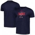 Men's Minnesota Twins Navy Velocity Performance Practice T Shirt