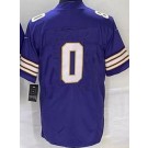 Men's Minnesota Vikings #0 Ivan Pace Jr Limited Purle Classic Vapor Jersey