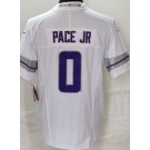 Men's Minnesota Vikings #0 Ivan Pace Jr Limited White Alternate Vapor Jersey