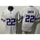 Men's Minnesota Vikings #22 Harrison Smith Limited White Alternate FUSE Vapor Jersey