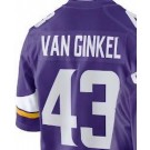 Men's Minnesota Vikings #43 Andrew Van Ginkel Limited Purple Vapor Jersey