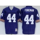 Men's Minnesota Vikings #44 Chuck Foreman Purple Throwback Jersey
