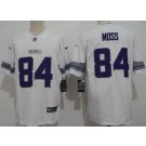 Men's Minnesota Vikings #84 Randy Moss Limited White Alternate Vapor Jersey