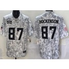 Men's Minnesota Vikings #87 TJ Hockenson Limited Arctic Camo 2024 Salute to Service Jersey