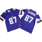Men's Minnesota Vikings #87 TJ Hockenson Limited Purple FUSE Vapor Jersey