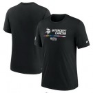 Men's Minnesota Vikings Black 2022 Crucial Catch Performance T Shirt