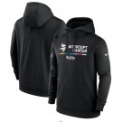Men's Minnesota Vikings Black 2022 Crucial Catch Therma Performance Pullover Hoodie