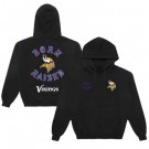 Men's Minnesota Vikings Black Born x Raised Pullover Hoodie