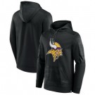 Men's Minnesota Vikings Black On The Ball Pullover Hoodie