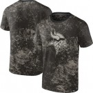 Men's Minnesota Vikings Black Shadow T Shirt