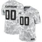 Men's Minnesota Vikings Customized Limited Arctic Camo 2024 Salute to Service Jersey