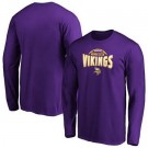 Men's Minnesota Vikings Purple Darius Rucker Long Sleeve T Shirt