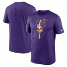 Men's Minnesota Vikings Purple Legend Icon Performance T Shirt