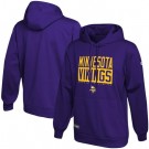 Men's Minnesota Vikings Purple School of Hard Knocks Pullover Hoodie