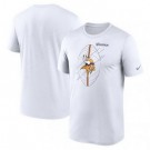 Men's Minnesota Vikings White Legend Icon Performance T Shirt