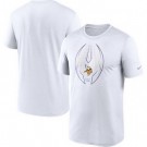 Men's Minnesota Vikings White Legend Icon T-Shirt