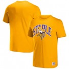 Men's Minnesota Vikings Yellow NFL x Staple Logo Lockup T Shirt