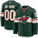 Men's Minnesota Wild Customized Green Fanatics Authentic Jersey