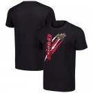 Men's Minnesota Wild Starter Black Color Scratch T Shirt