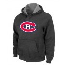 Men's Montreal Canadiens Dark Gray Printed Pullover Hoodie