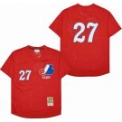 Men's Montreal Expos #27 Vladimir Guerrero Red Mesh Throwback Jersey