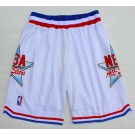 Men's NBA White 1992 All Star Swingman Shorts