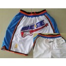 Men's NBA White 1997 All Star Just Don Shorts