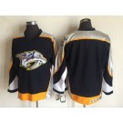 Men's Nashville Predators Blank Black Throwback Jersey