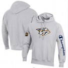 Men's Nashville Predators Gray Champion O&B Capsule II Pullover Hoodie