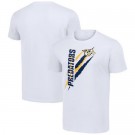 Men's Nashville Predators Starter White Color Scratch T Shirt