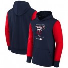 Men's Navy Red Authentic Collection Performance Hoodie