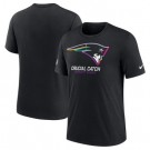 Men's New England Patriots Black 2024 Crucial Catch T Shirt