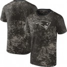 Men's New England Patriots Black Shadow T Shirt