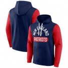 Men's New England Patriots Navy Extra Point Pullover Hoodie