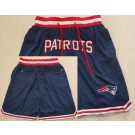 Men's New England Patriots Navy Just Don Shorts