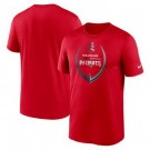 Men's New England Patriots Red Icon Legend Performance T Shirt