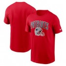 Men's New England Patriots Red Team Athletic T Shirt