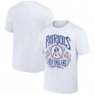 Men's New England Patriots White NFL x Darius Rucker Collection Vintage Football T Shirt