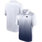 Men's New England Patriots White Navy Sandlot Game Polo