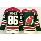 Men's New Jersey Devils #86 Jack Hughes Green Authentic Jersey