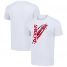 Men's New Jersey Devils Starter White Color Scratch T Shirt