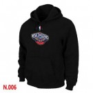 Men's New Orleans Pelicans Black Printed Pullover Hoodie