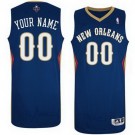 Men's New Orleans Pelicans Customized Navy Swingman Adidas Jersey