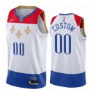 Men's New Orleans Pelicans Customized White 2021 City Stitched Swingman Jersey