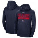 Men's New Orleans Pelicans Navy 2022 Legend On Court Practice Performance Pullover Hoodie