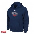 Men's New Orleans Pelicans Navy Blue Printed Pullover Hoodie
