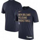 Men's New Orleans Pelicans Navy Sideline Legend Performance Practice T Shirt