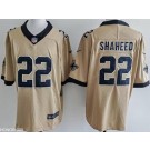 Men's New Orleans Saints #22 Rashid Shaheed Limited Gold Alternate Vapor Jersey