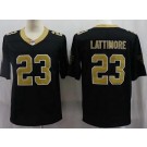 Men's New Orleans Saints #23 Marshon Lattimore Limited Black Vapor Untouchable Jersey