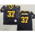 Men's New Orleans Saints #37 Steve Gleason Black 2006 Throwback Jersey